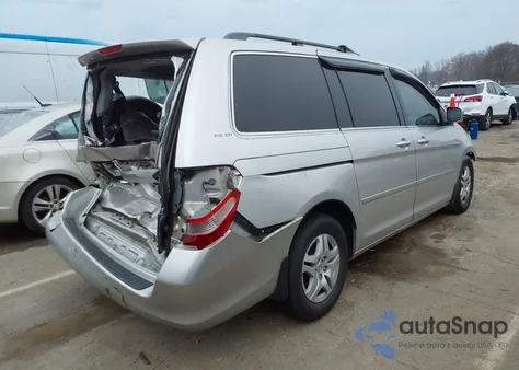 2007 Honda Odyssey Ex-L from USA, damaged, VIN 5FNRL38627B456814